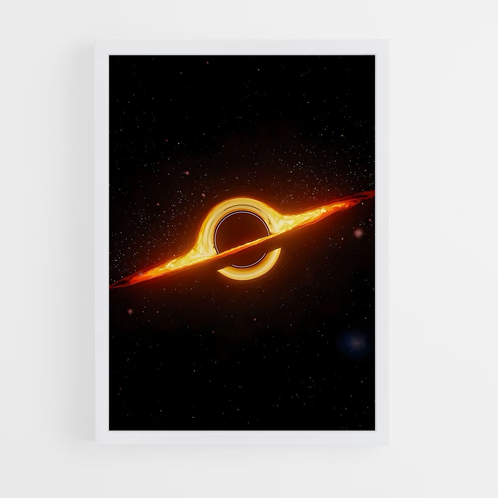 Poster Trou Noir Écarlate (vue 3)